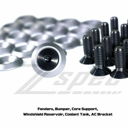 ZSPEC Stage-3 Dress Up Bolts® Fastener Kit for '03-15 Scion xB, Titanium & Billet