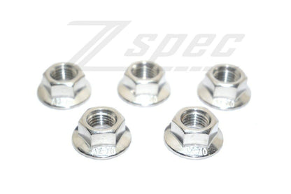 ZSPEC M6-1.0 Metric Flare Nuts, SUS304 Stainless, 10-Pack