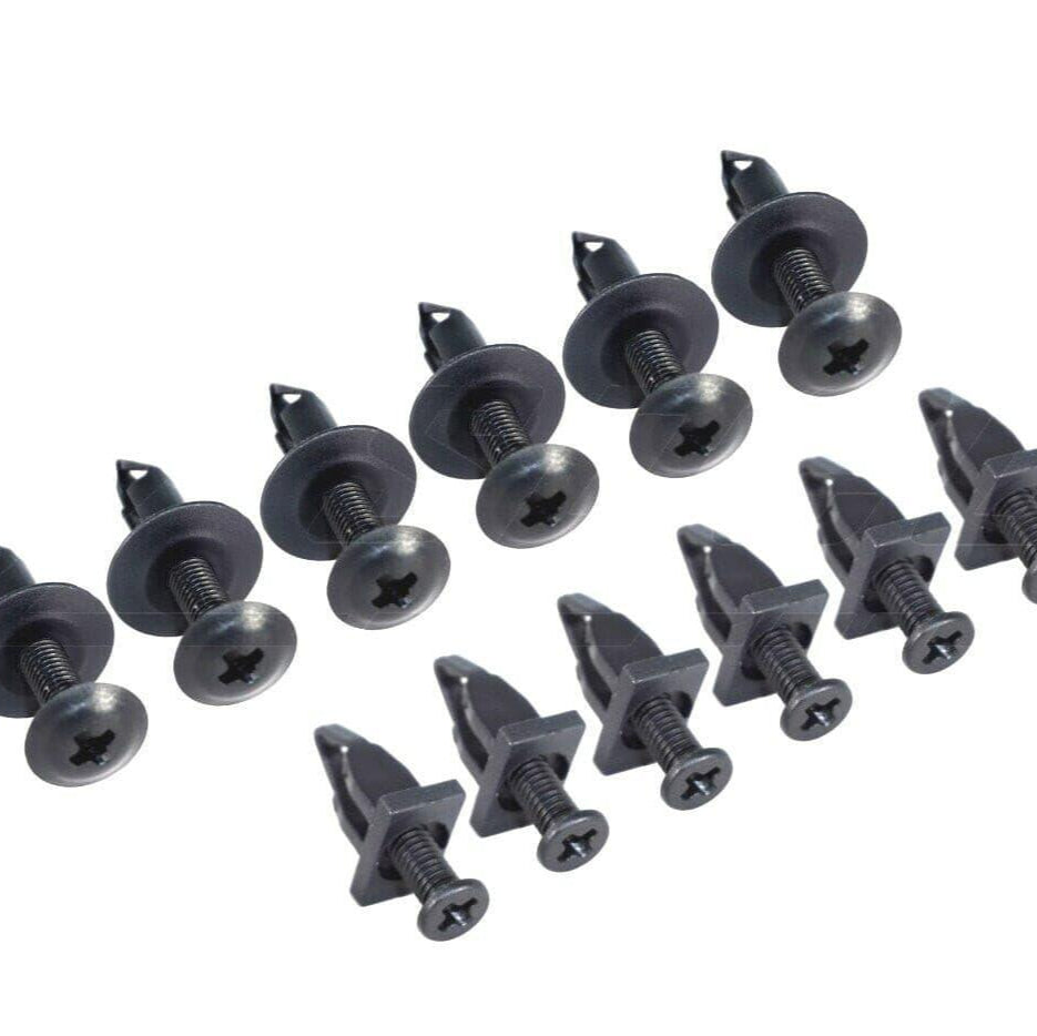 ZSPEC OEM-Style Cowl/Scuttle Panel Plastic Clip Set for '90-96 Nissan 300zx Z32