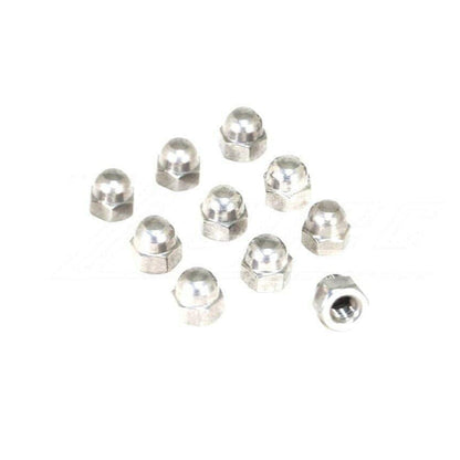ZSPEC M3-0.5 Stainless Acorn Nuts, Stainless SUS304, 10-Pack