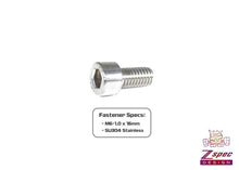 ZSPEC M6-1.0x16mm Socket-Cap SHSC Fasteners, SUS304 Stainless, 10-Pack