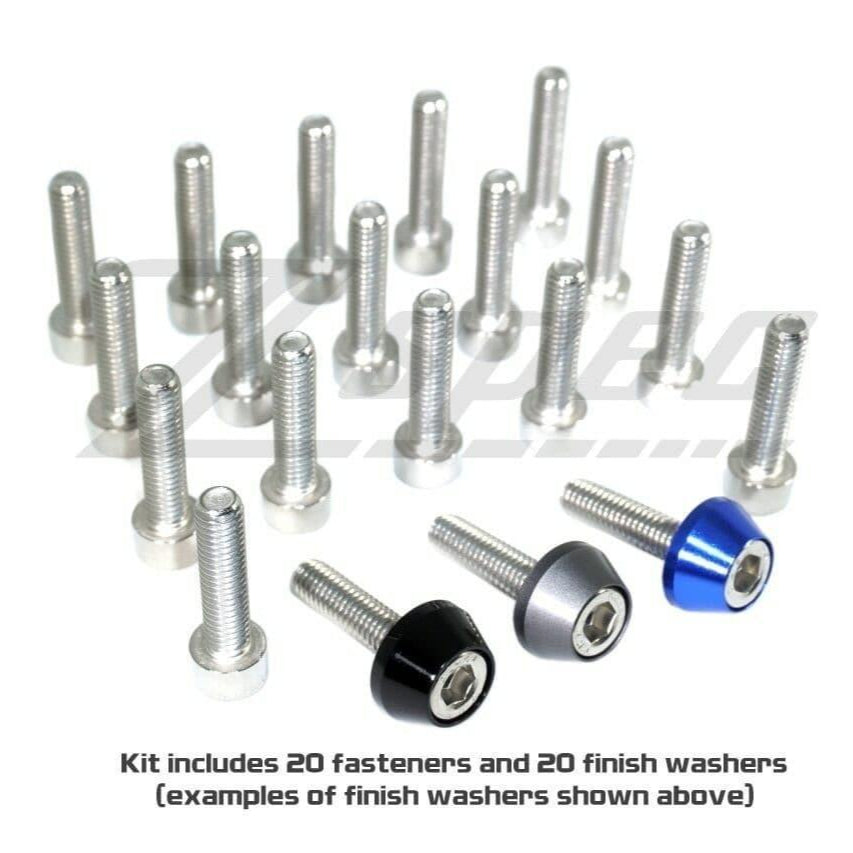 ZSPEC Valve Covers Fastener Kit for Nissan Skyline GT-R RB26DETT, Stainless & Billet