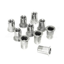 ZSPEC M8-1.25 Rivet Nuts, SUS304 Stainless Steel, 10-Pack