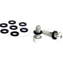 ZSPEC M5 Silicone Flat Washers for SHSC or Button-Head Bolts, 10-Pack