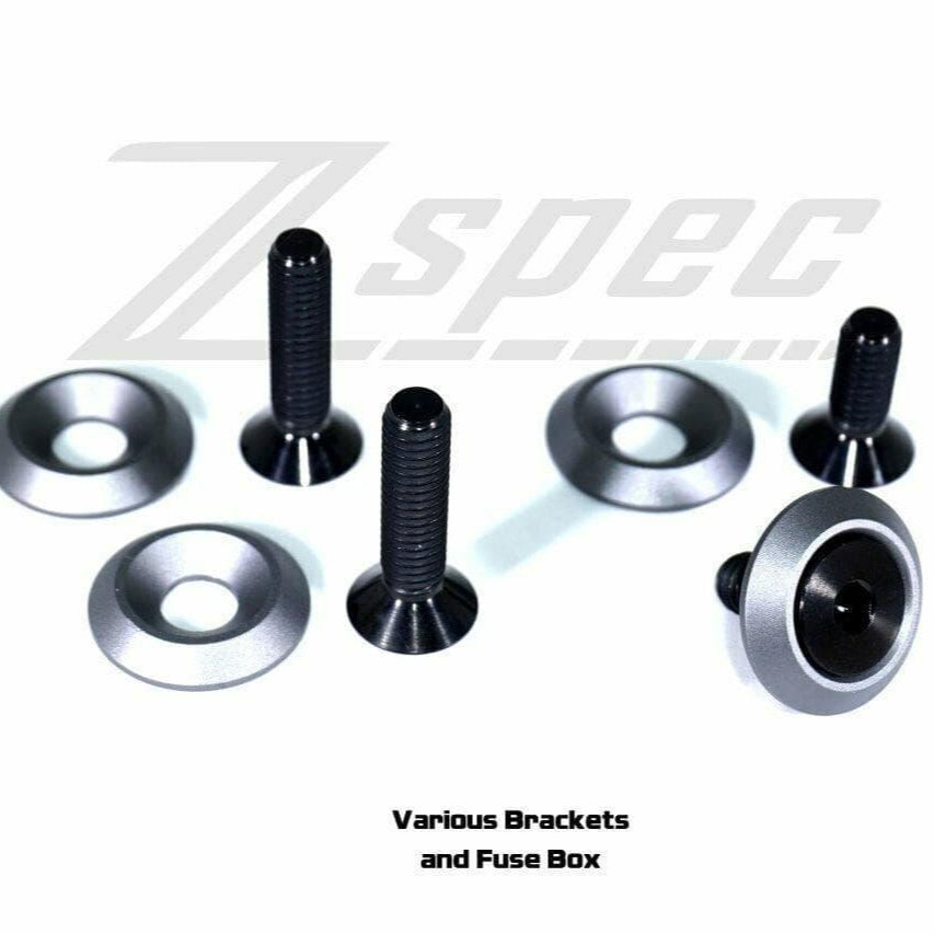 ZSPEC Stage-3 Dress Up Bolts® Fastener Kit for '03-15 Scion xB, Titanium & Billet