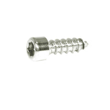 ZSPEC M6x20mm Coarse Socket-Cap SHSC Fasteners, Stainless, 10-Pack