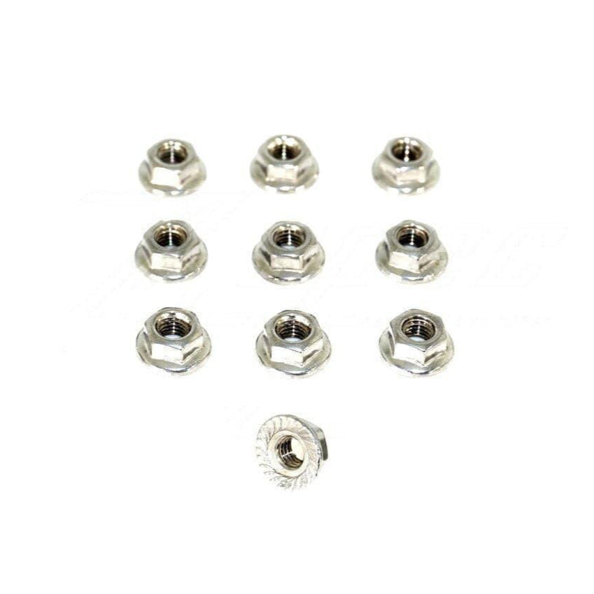 ZSPEC M3 Metric Flare Nuts, Stainless SUS304, 10-Pack