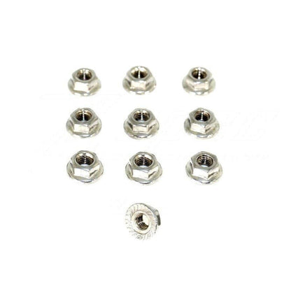 ZSPEC M3 Metric Flare Nuts, Stainless SUS304, 10-Pack