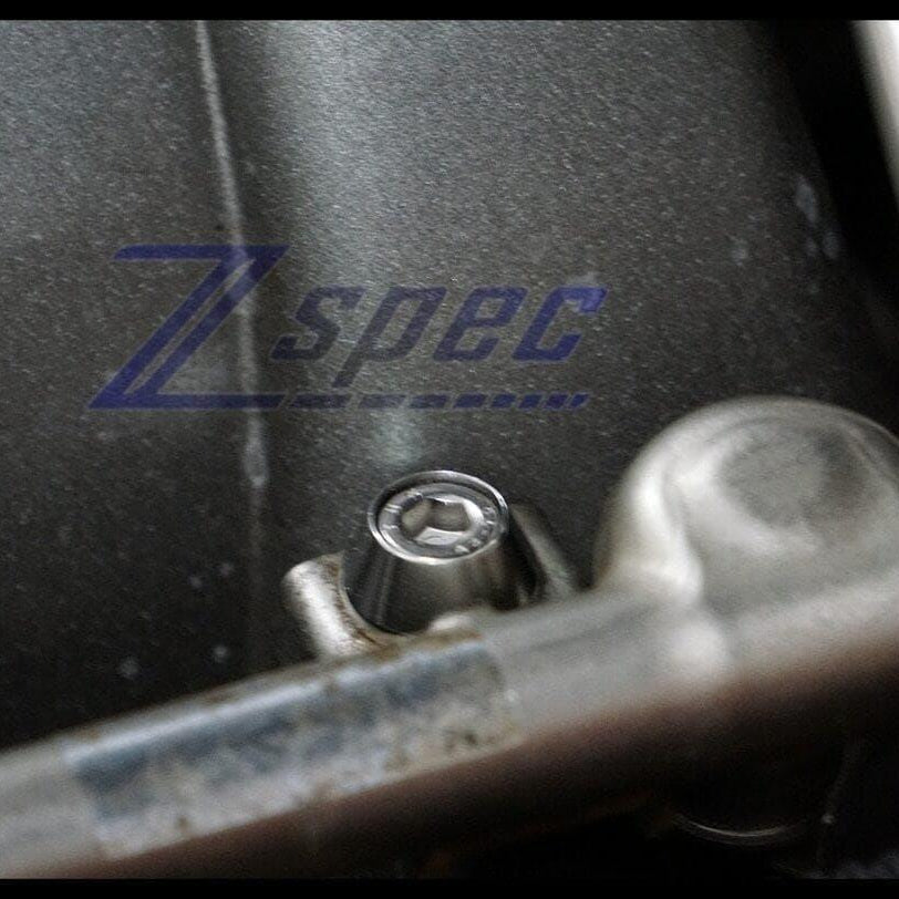 ZSPEC Stage-2 Dress Up Bolts® Fastener Kit for '04-08 Audi A4 B7 3.0L, Stainless & Billet