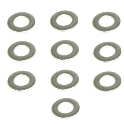 ZSPEC M10 Flat Washers, SUS304 Stainless, 10-Pack