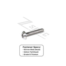 ZSPEC M5-0.8x25mm Dress Up Bolt® Fastener, Angled Head, Titanium Grade-5, Per Each