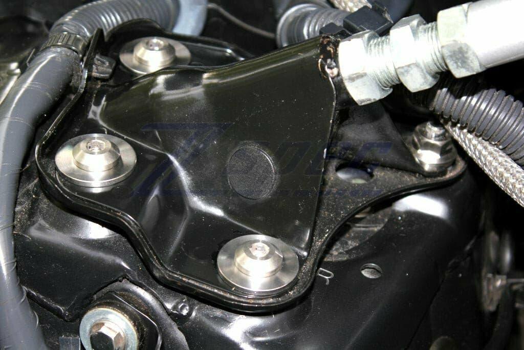 ZSPEC Strut Brace Fastener Kit for Nissan 350z, M10-1.25 Hardware, Titanium