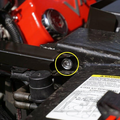 ZSPEC Strut Tower Brace Fasteners for '03-06 Dodge Viper, Stainless & Billet