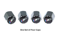 Chrome Valve Stem Tire Caps, Style: BMW M3