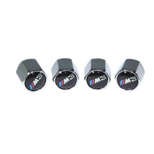Chrome Valve Stem Tire Caps, Style: BMW M3