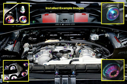 ZSPEC M8-1.25x25mm Socket-Cap SHSC Fastener/Bolt, Titanium Grade-5, Per Each