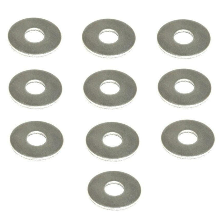 ZSPEC M10 Fender Flat Washers, SUS304 Stainless, 10-Pack