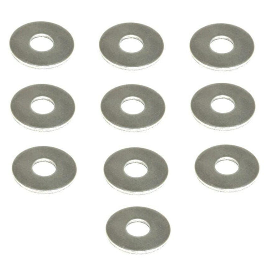 ZSPEC M8 Fender Flat Washers, SUS304 Stainless, 10-Pack