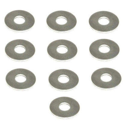 ZSPEC M8 Fender Flat Washers, SUS304 Stainless, 10-Pack