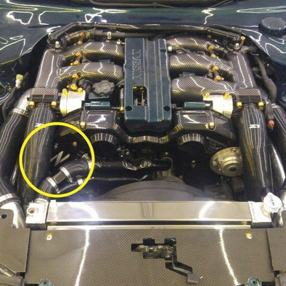 ZSPEC Black PTU Holes Cover Plate for Z32 300zx, Billet