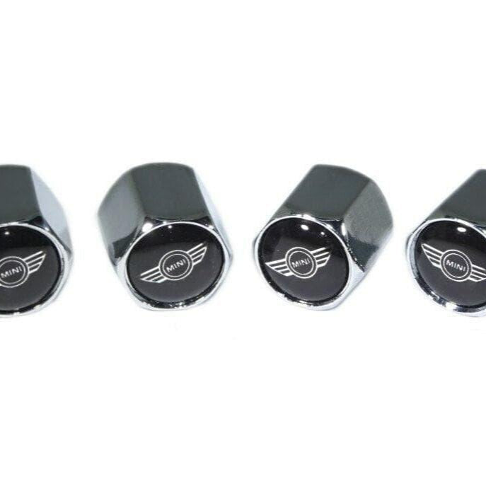 Chrome Valve Stem Tire Caps, Style: Mini