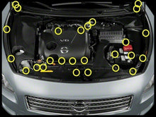 ZSPEC "Stage 3" Dress Up Bolts® Fastener Kit for '09-14 Nissan Maxima A35, Stainless & Billet