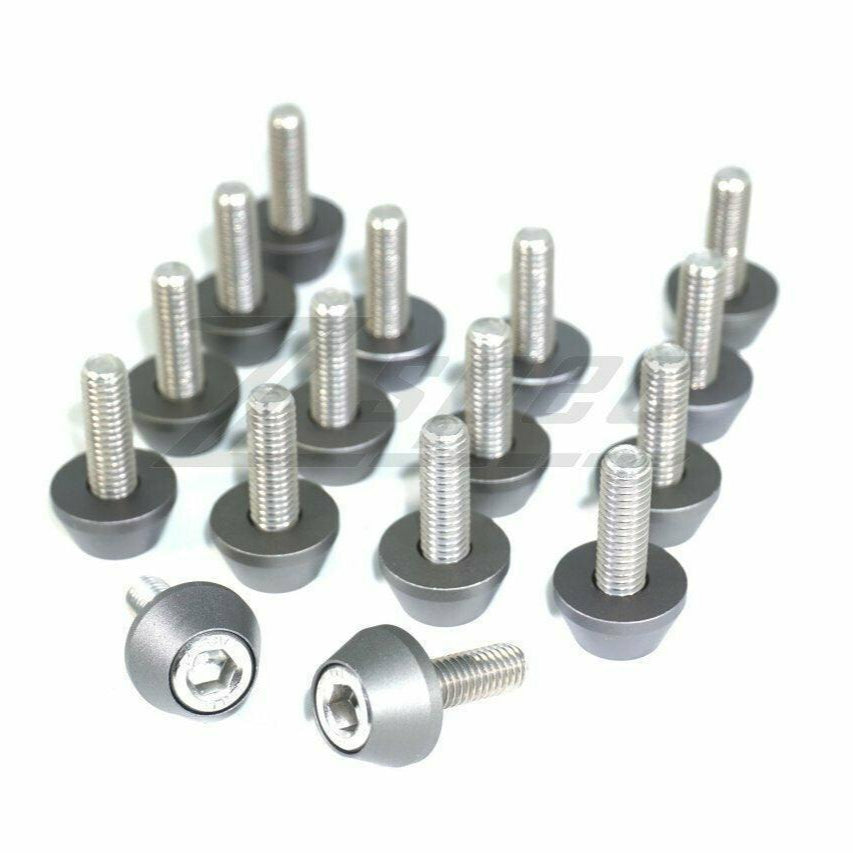 ZSPEC Exhaust Valve Covers Fastener Kit for '90-99 Nissan Z32 300zx, Stainless/Billlet