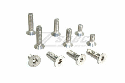 ZSPEC M6-1.0x35mm Flat-Head FHSC Fasteners, SUS304 Stainless, 10-Pack
