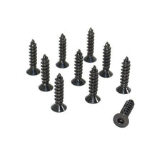 ZSPEC Black FHSC M5x20mm Coarse Flat-Head FHSC Fasteners, Stainless, 10-Pack