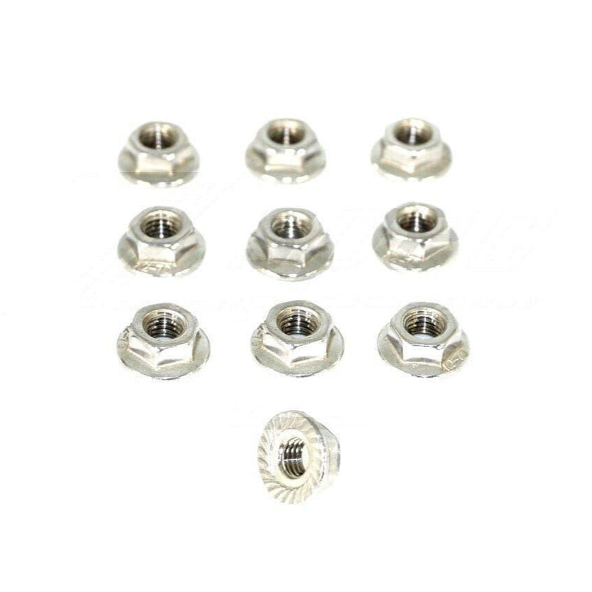 ZSPEC M4 Metric Flare Nuts, SUS304 Stainless Steel, 10-Pack
