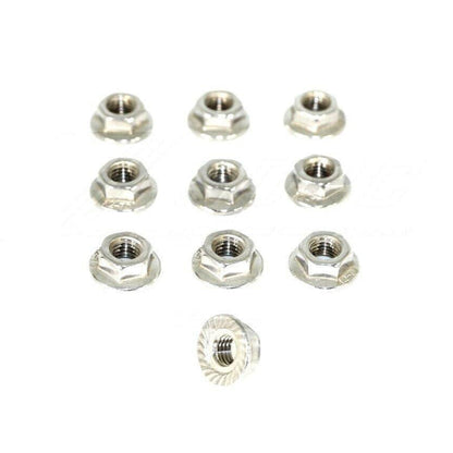 ZSPEC M4 Metric Flare Nuts, SUS304 Stainless Steel, 10-Pack