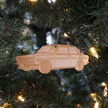 ZSPEC Laser-Engraved Birch Ornament, Style: Datsun 510, ~5-inch Wide