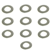 ZSPEC M6 Flat Washers, SUS304 Stainless, 10-Pack