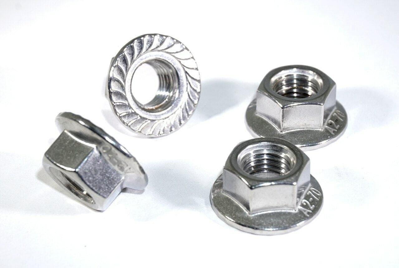 ZSPEC M10-1.25 Metric Flare Nuts, SUS304 Stainless Steel, 10-Pack