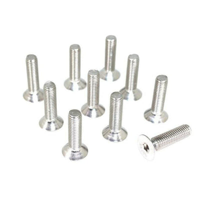 ZSPEC M5-0.8x25mm Fasteners, Flat-Head FHSC, SUS304 Stainless, 10-Pack