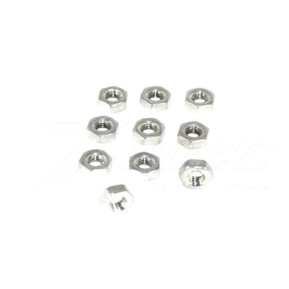 ZSPEC M3-0.5 Hex Nuts, Stainless SUS304, 10-Pack