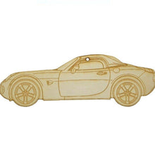 ZSPEC Laser-Engraved Birch Ornament, Style: Pontiac Solstice/Saturn Sky ~5-inch Wide