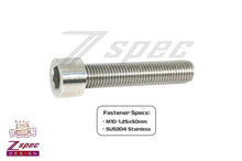 ZSPEC M10-1.25x50mm Fasteners, Socket-Cap SHSC, Stainless SUS304
