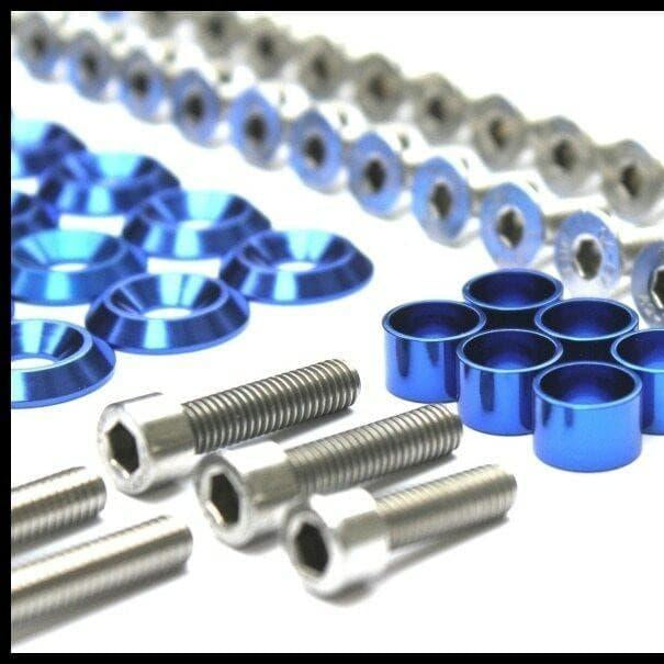 ZSPEC Stage-3 Dress Up Bolts® Fastener Kit for Dodge Stealth & Mitsubishi 3000GT, Stainless & Billet