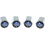 Chrome Valve Stem Tire Caps, Style: SUBARU