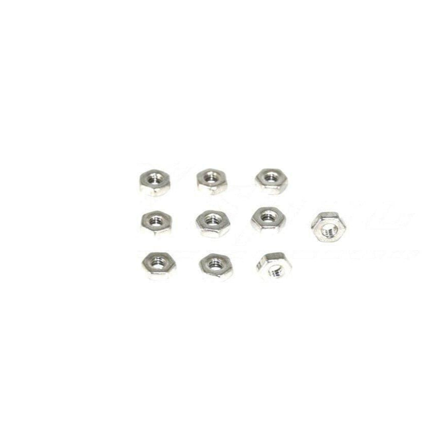 ZSPEC M2-0.4 Hex Nuts, Stainless SUS304, 10-Pack