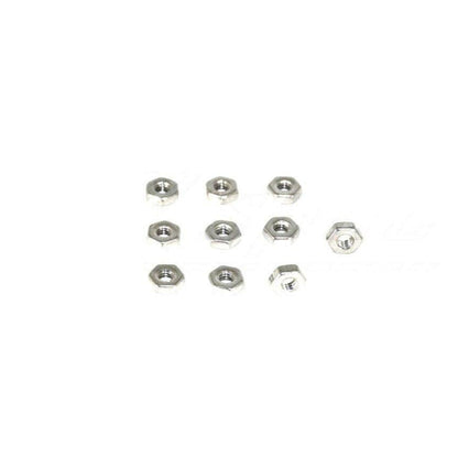 ZSPEC M2-0.4 Hex Nuts, Stainless SUS304, 10-Pack