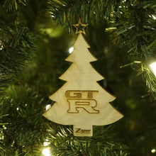 ZSPEC Laser-Engraved Birch Ornament, Style: Nissan GTR, ~5-inch Wide