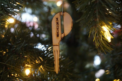 ZSPEC Laser-Engraved Birch Key Ornaments, Set of 4, Style: Nissan 300zx Z32, ~5-inch Wide