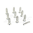 ZSPEC M5x20mm Coarse Flat-Head FHSC Fasteners, Stainless, 10-Pack