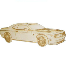 ZSPEC Laser-Engraved Ornament, Style: Dodge. Challenger SRT, ~5-inch Wide