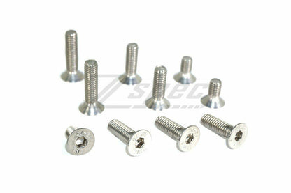 ZSPEC M6-1.0x40mm Flat-Head FHSC Fasteners, SUS304 Stainless, 10-Pack