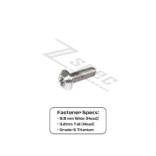 ZSPEC M5-0.8x16mm Dress Up Bolt® Fastener, Angled Head, Titanium Grade-5, Per Each