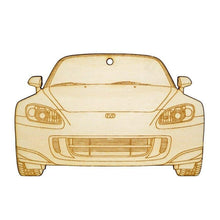 ZSPEC Laser-Engraved Wood Ornament, Style: Honda S2000, Birch