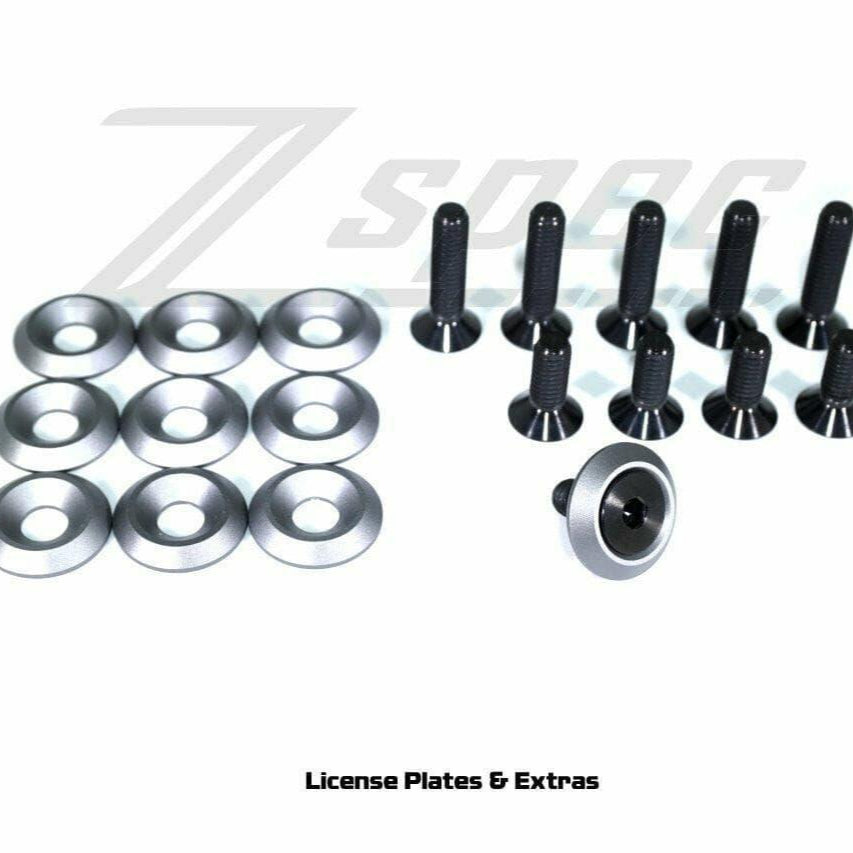 ZSPEC Stage-3 Dress Up Bolts® Fastener Kit for '03-15 Scion xB, Titanium & Billet